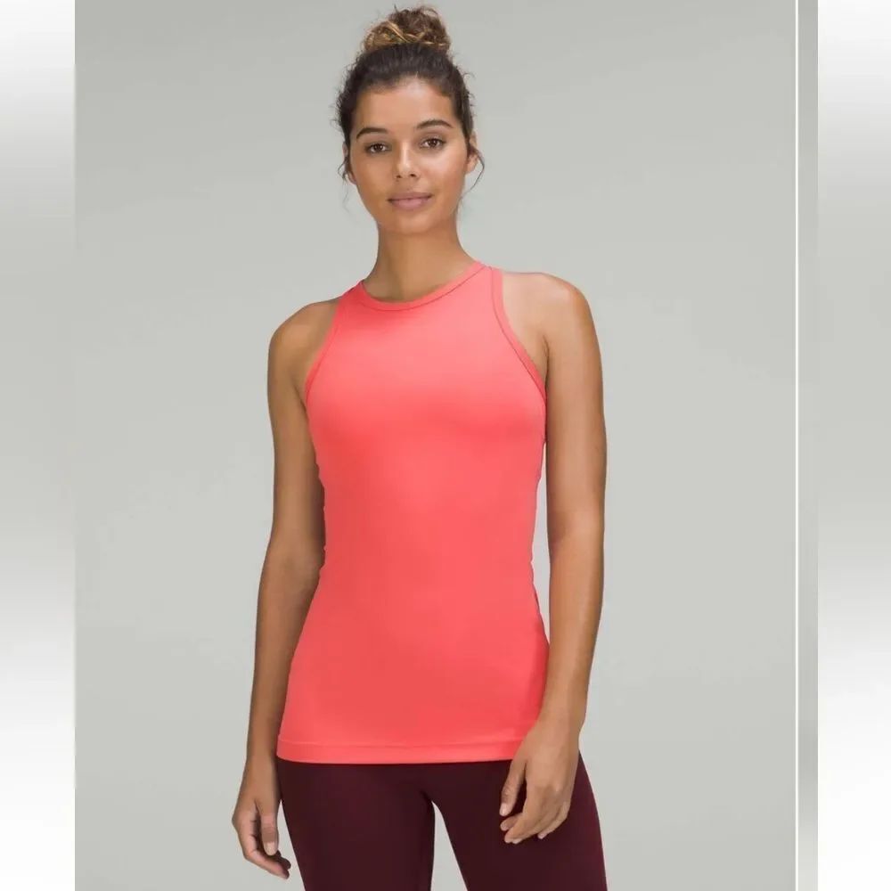 Lululemon Align Hip-Length Racerback Tank Top Pale Raspberry Women’s SIZE 2